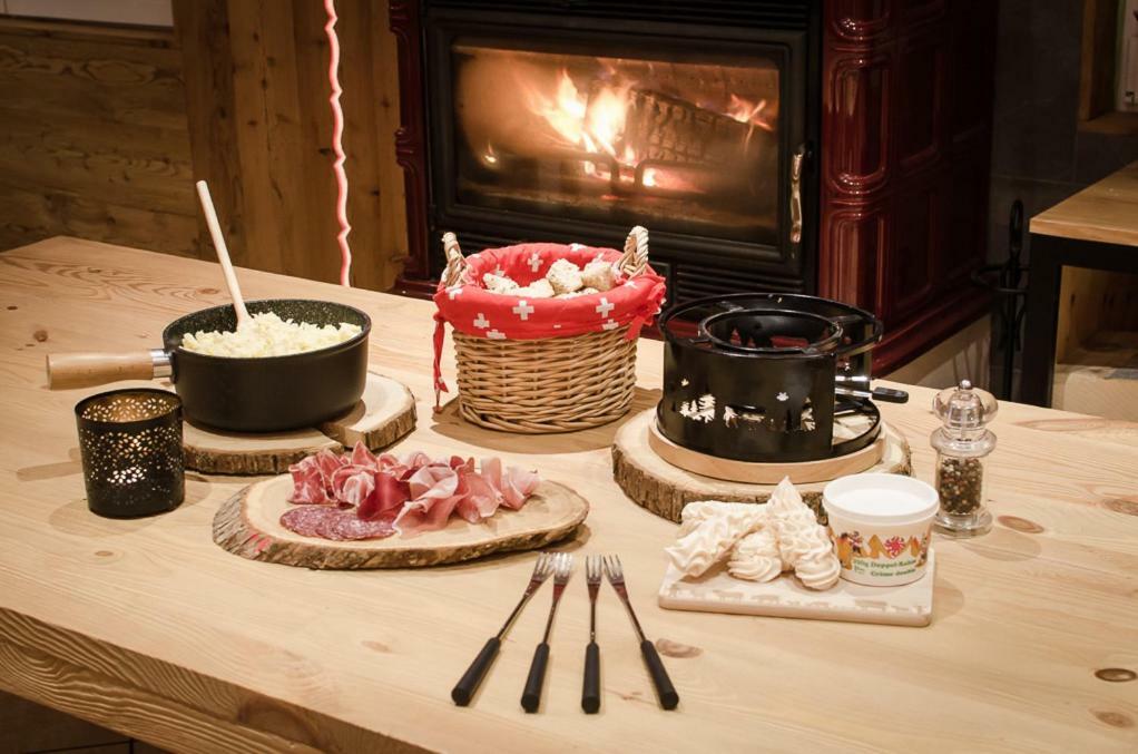 Family B&B Le Vieux Chalet Шато-д'Э Экстерьер фото